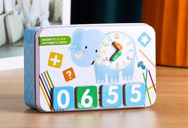 Caja Montessori de Aprendizaje Preescolar