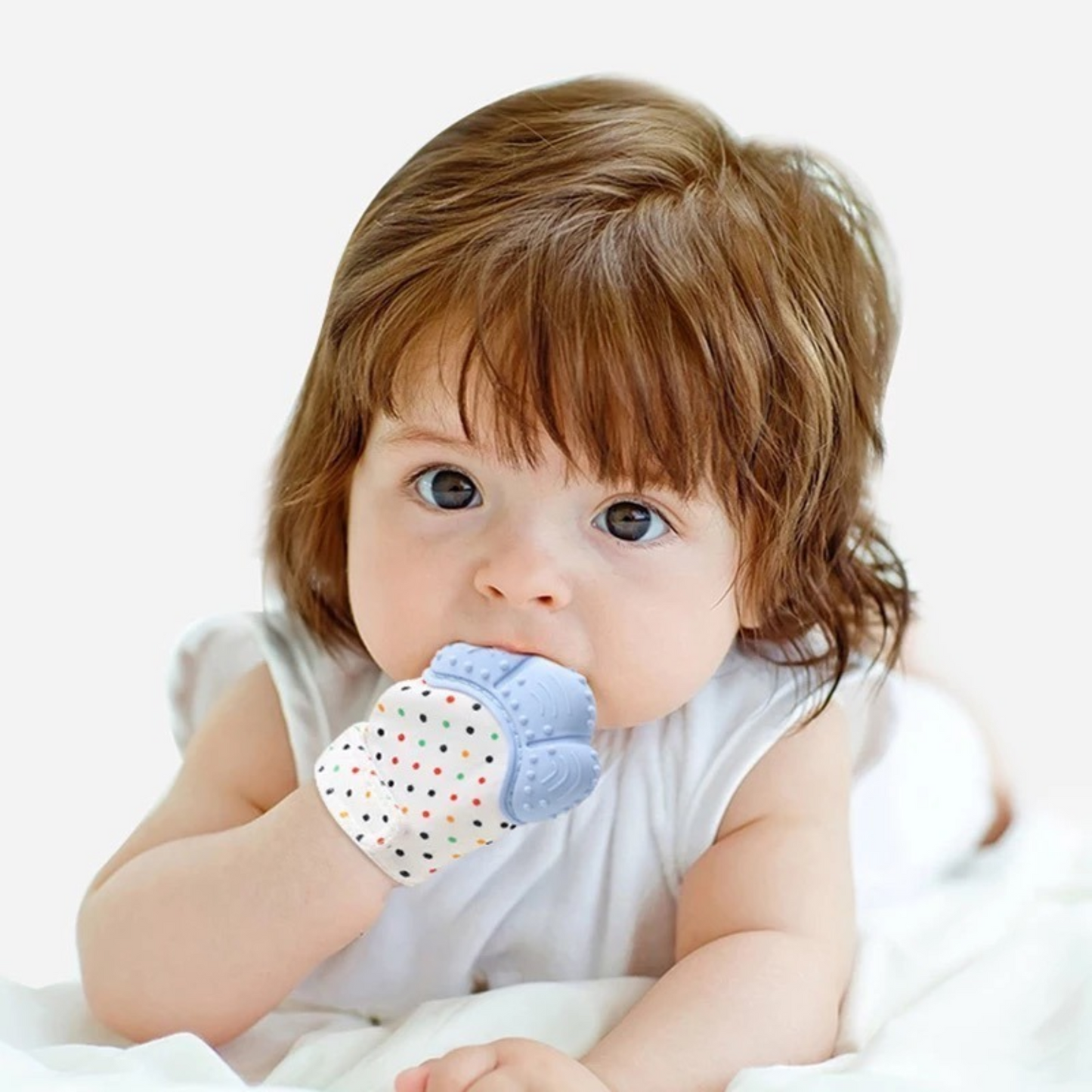 Guante Dentición Silicona para Bebe