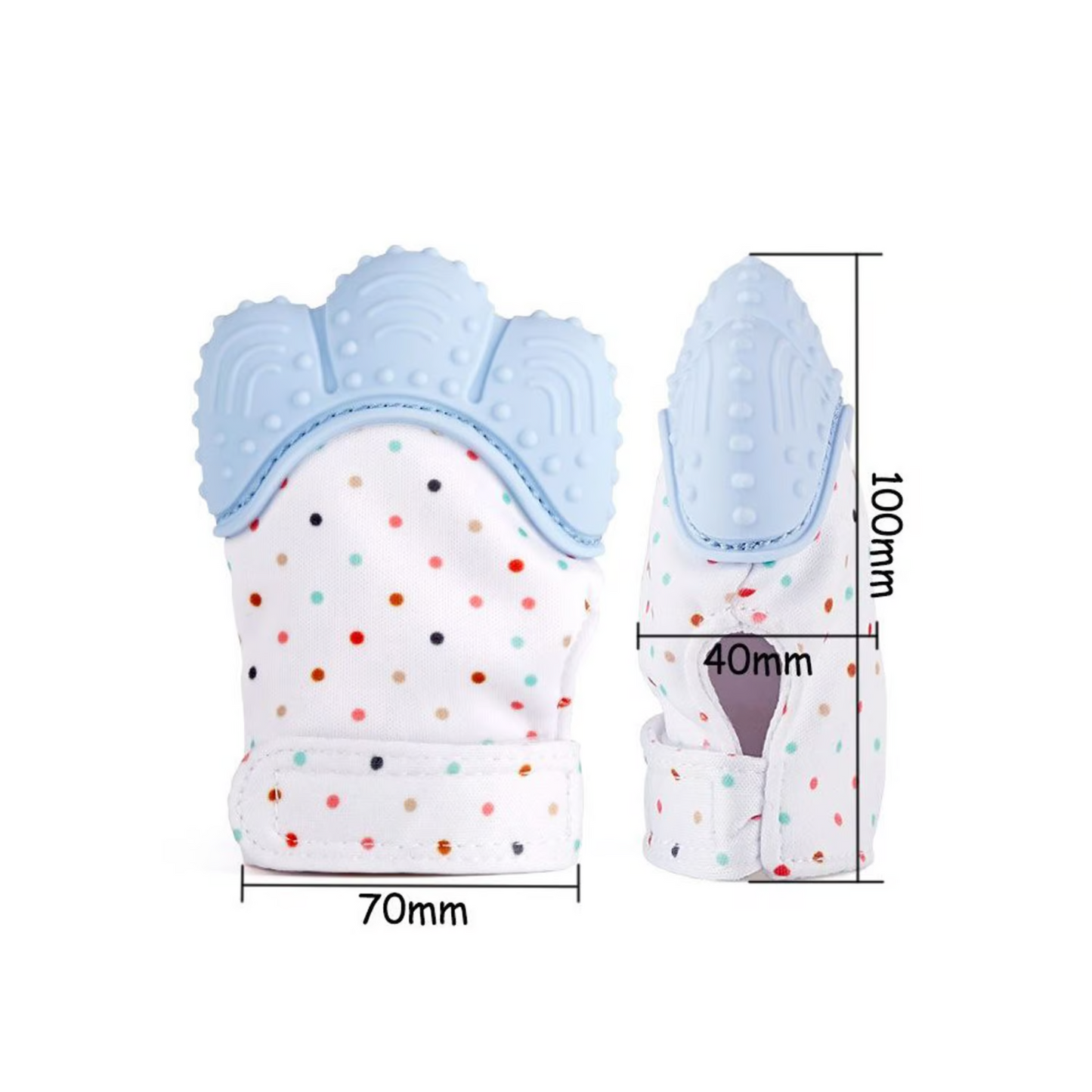 Guante Dentición Silicona para Bebe