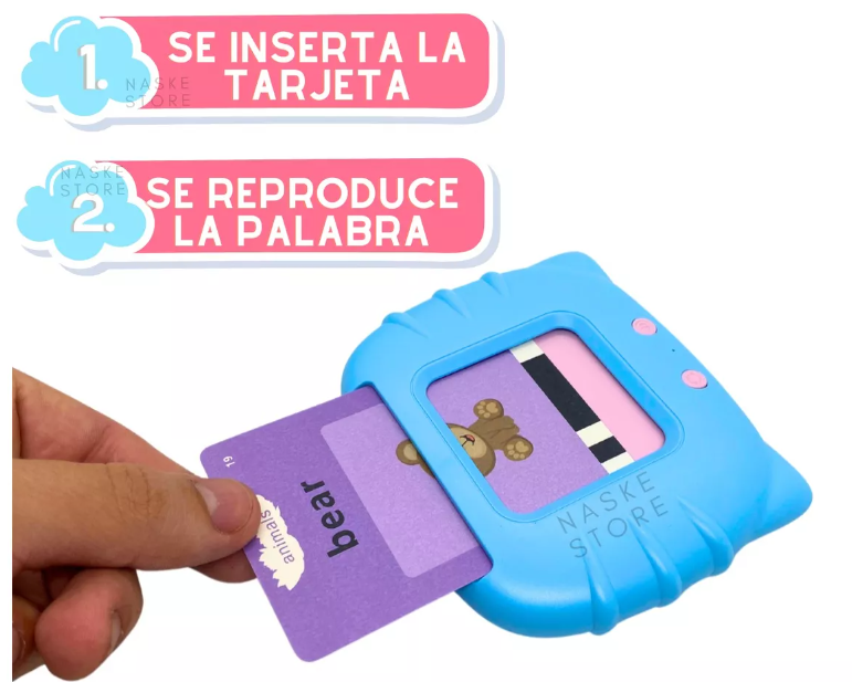 Lector de Tarjetas Aprendo Inglés
