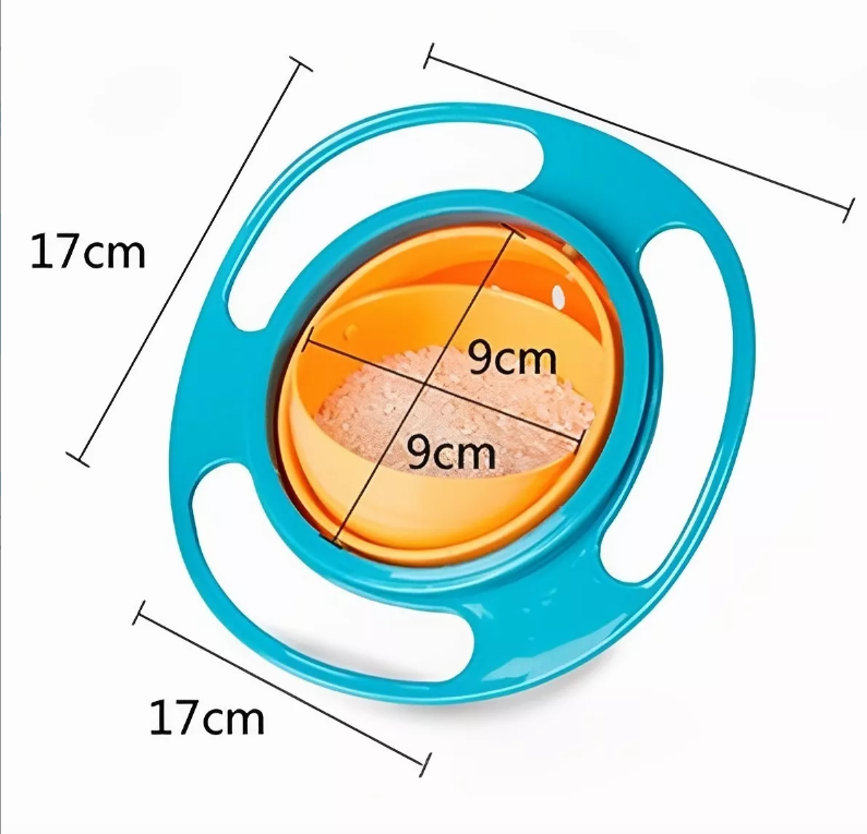 Tazón Plato Antiderrame Gyro Bowl Baby 360°