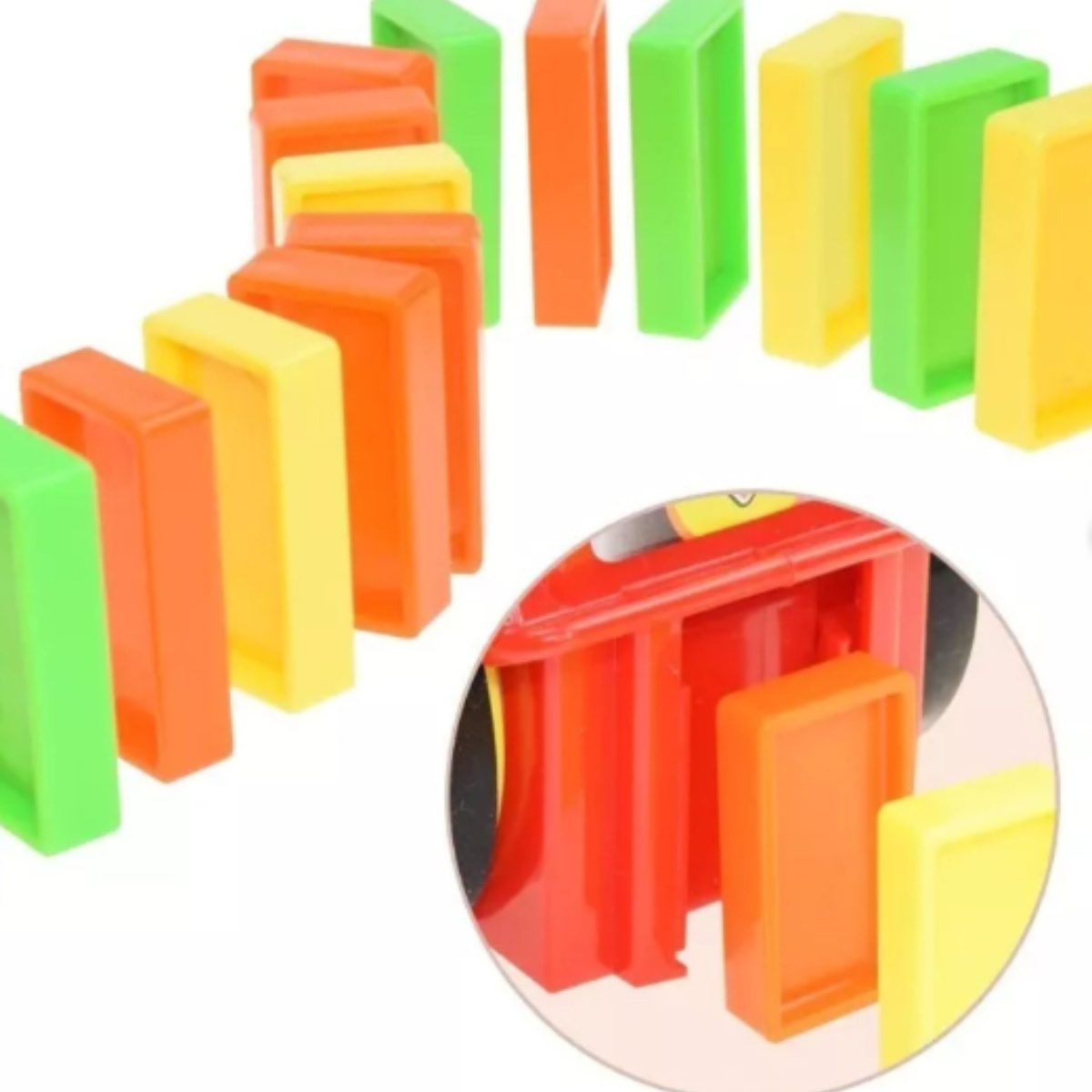 Tren de Domino Automatico Juguete Educativo