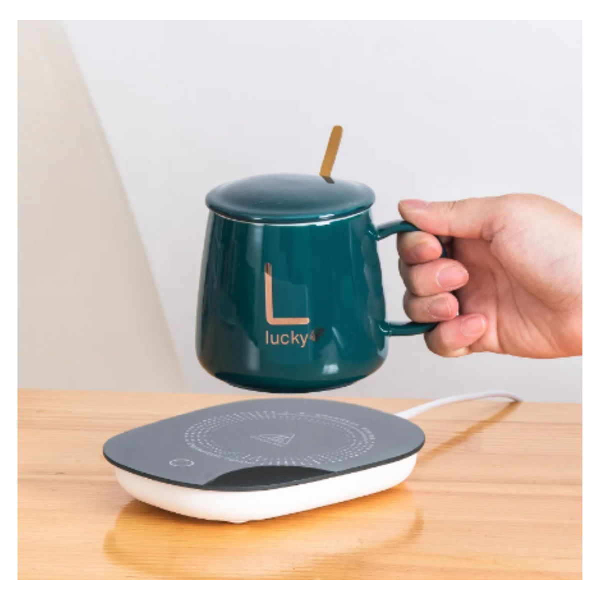 Taza de Cerámica Térmica con Base US