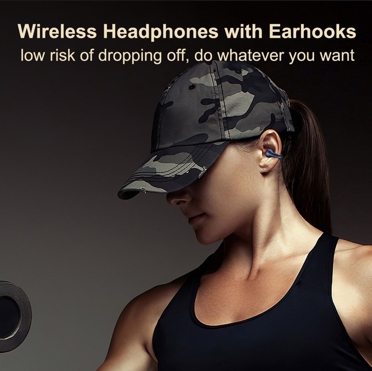 Auriculares Inalámbricos Deportivos con Clip de Oreja