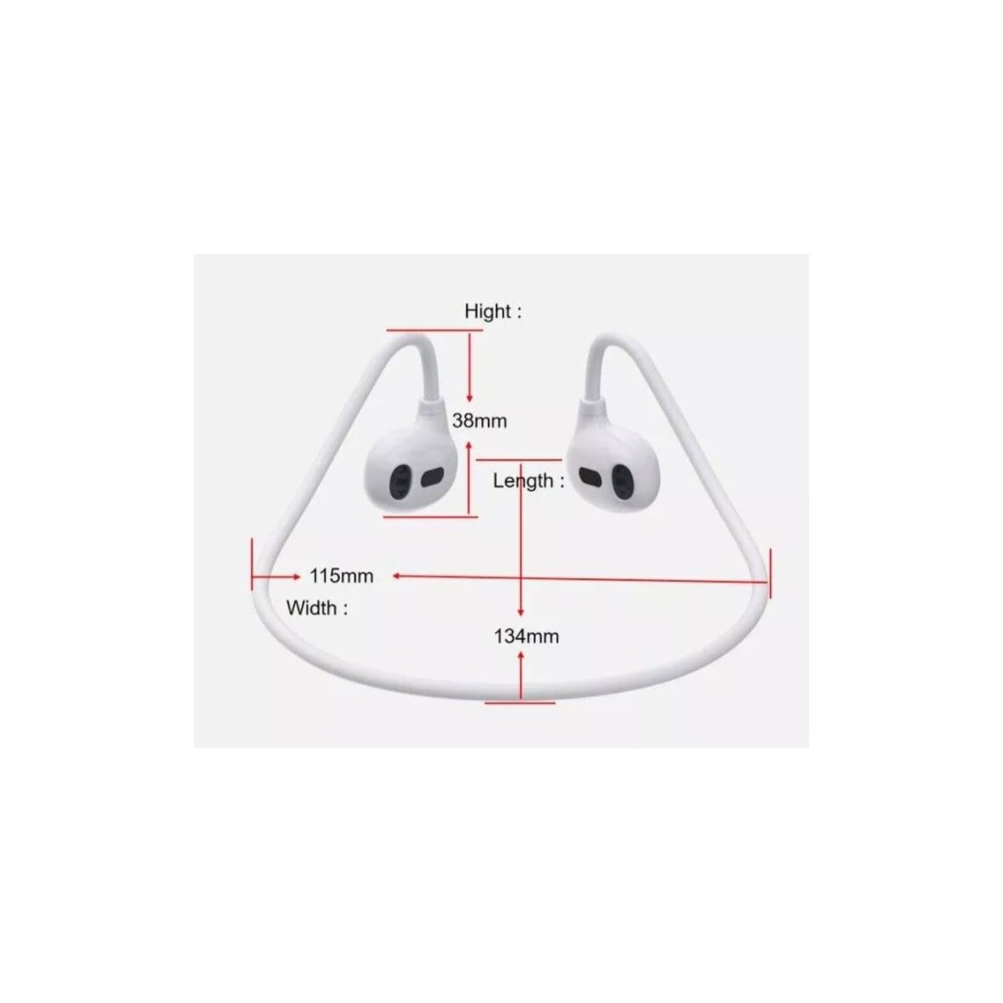 Auriculares Pro Air – Conducción Ósea Inalámbricos Tipo Collar