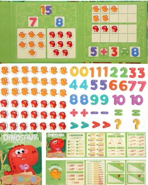 JUEGO MATEMATICA MONTESSORI
