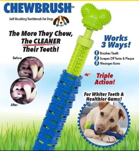 Cepillo limpiador de dientes para perros
