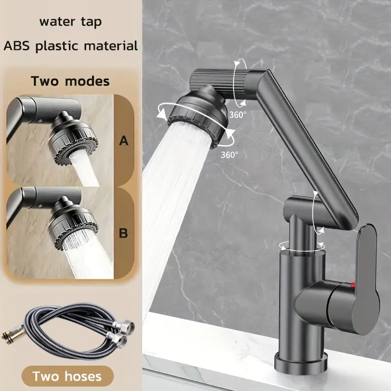 Adaptador de Llave Giratoria Multifuncional 1080° | Grifo de Cocina o Baño