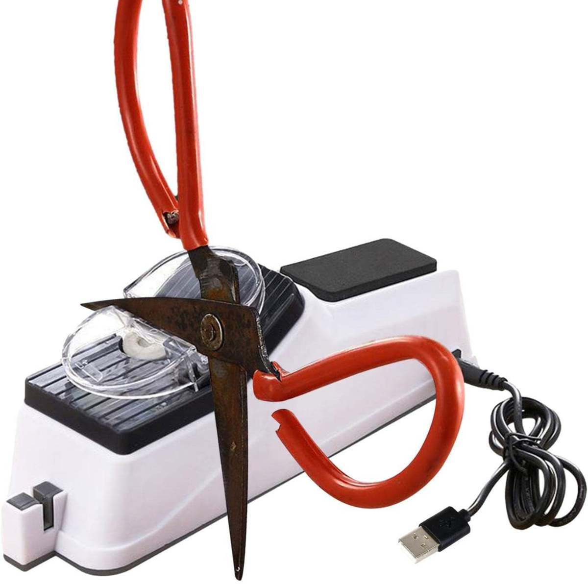 Afilador Eléctrico con Cubierta Protectora