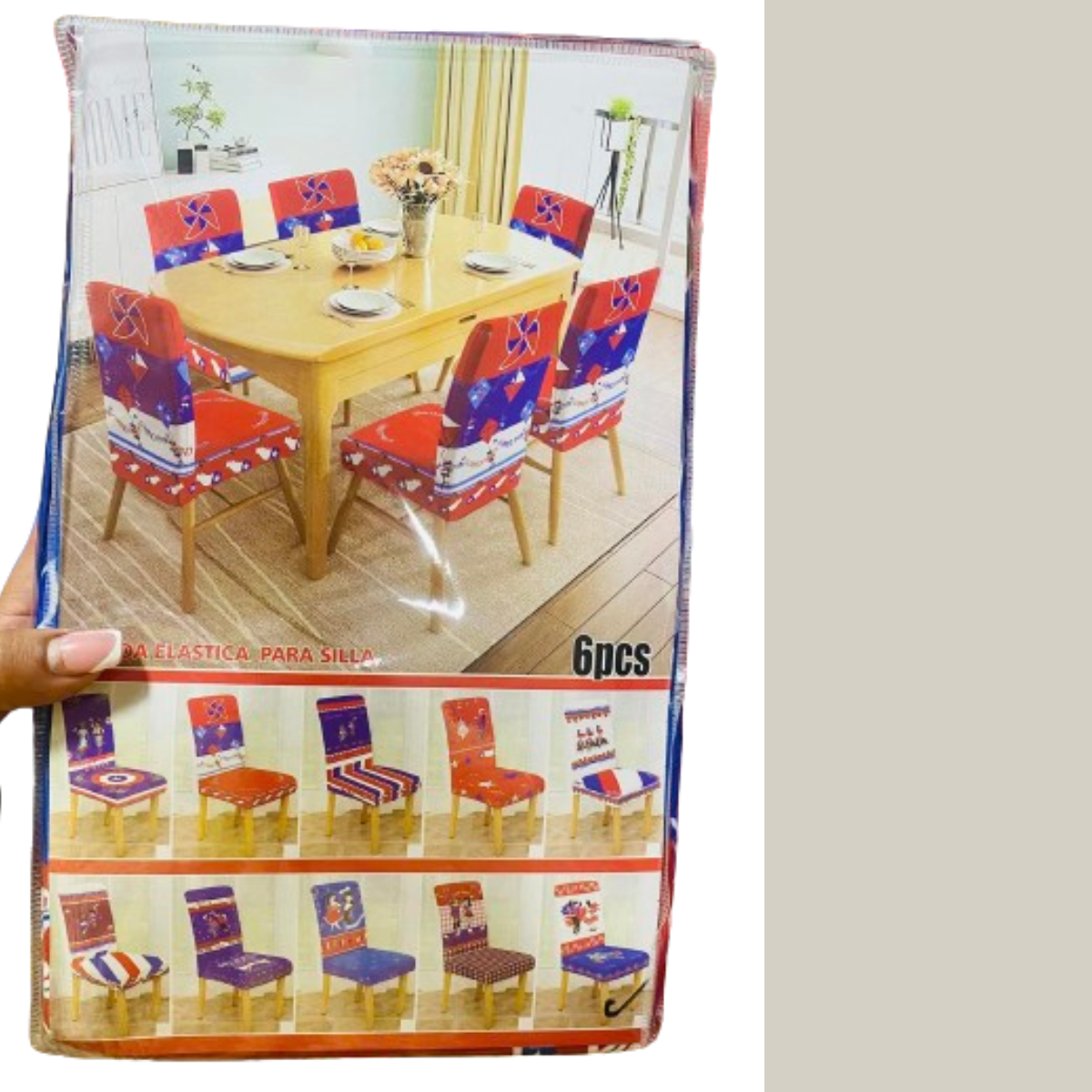 Set 6 Fundas Silla para Fiestas Patrias