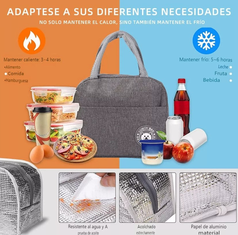 Bolso Térmico para Almuerzo 6L