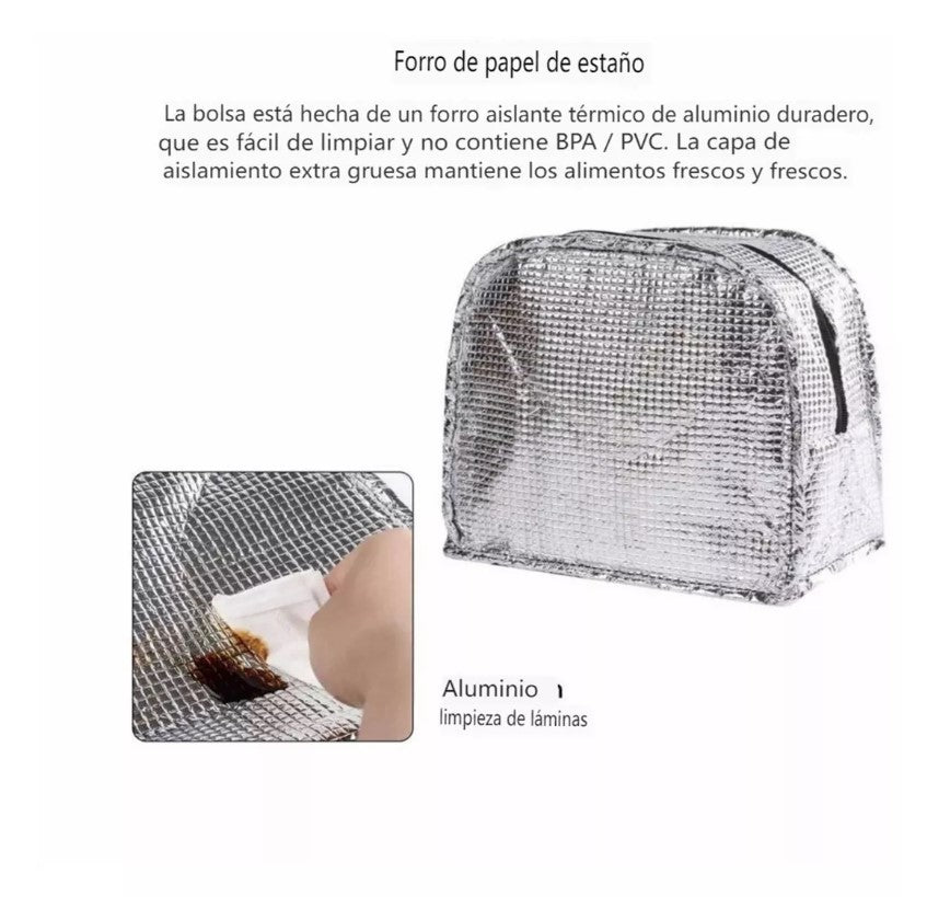 Bolso Térmico para Almuerzo 6L