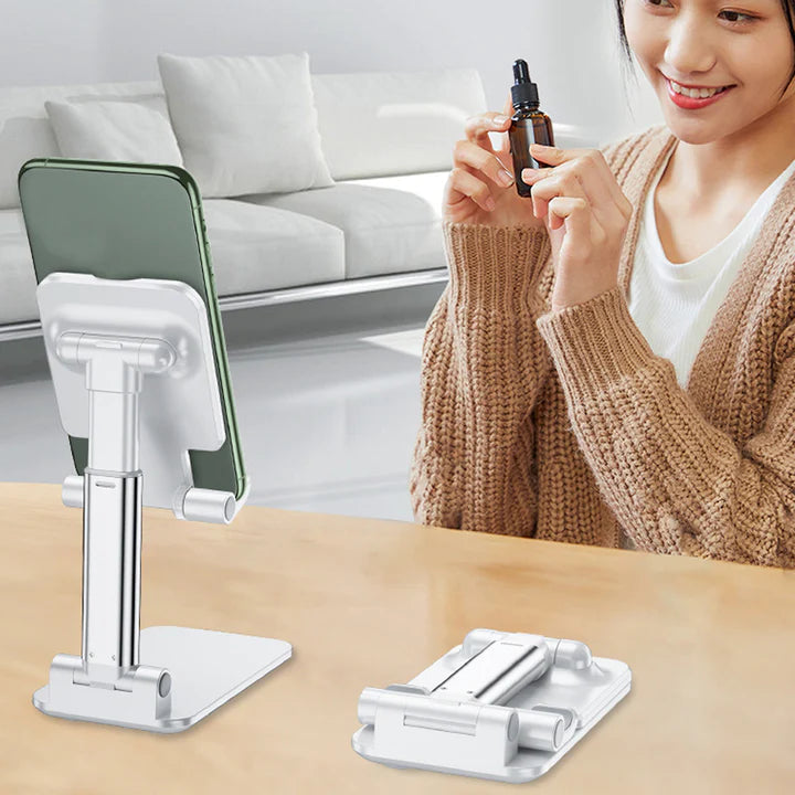 Soporte con base regulable para celular